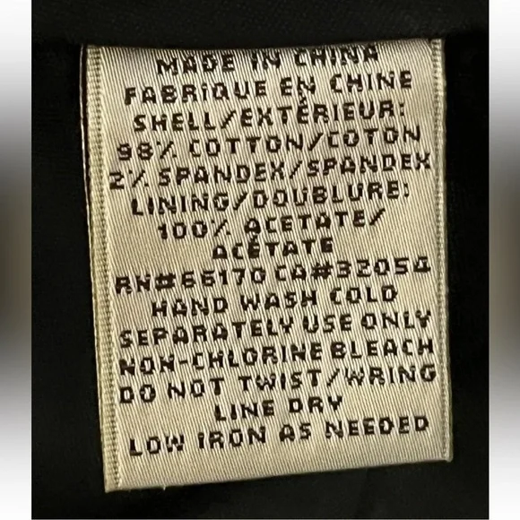 Anthropologie Elevenses Brown Puckered plaid trench coat jacket size 6 - Picture 8 of 9